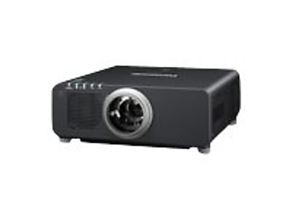 Panasonic PT-DX100ULK - DLP projector - UHM - 3D - 10000 lumens - XGA (1024 x 768) - 4:3 - no lens - LAN
