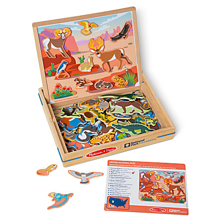Melissa &amp; Doug National Parks Picture Matching Magnetic Game