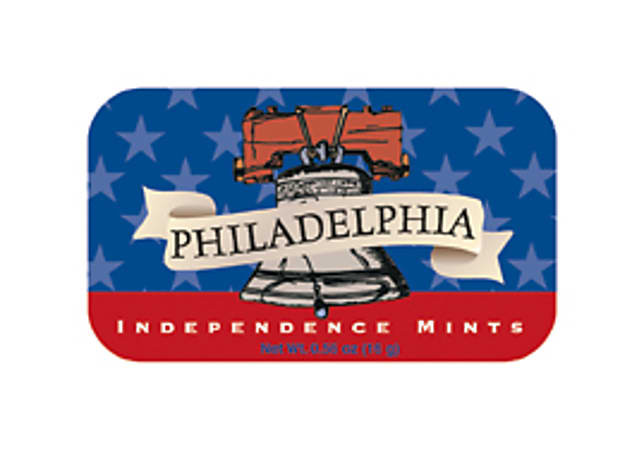 AmuseMints® Destination Mint Candy, Philadelphia Independence, 0.56 Oz, Pack Of 24