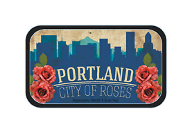 AmuseMints® Destination Mint Candy, Portland Roses, 0.56 Oz, Pack Of 24