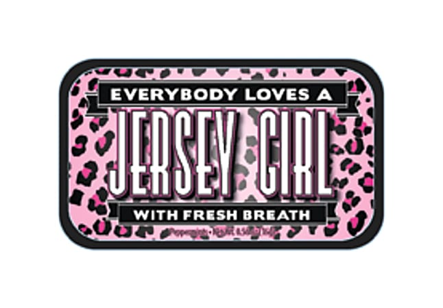 AmuseMints® Destination Mint Candy, Jersey Girl Leopard, 0.56 Oz, Pack Of 24