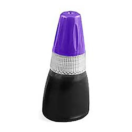 Xstamper&reg; Pre-Inked Stamp Re-Inking Fluid, 10 ml, Violet Ink
