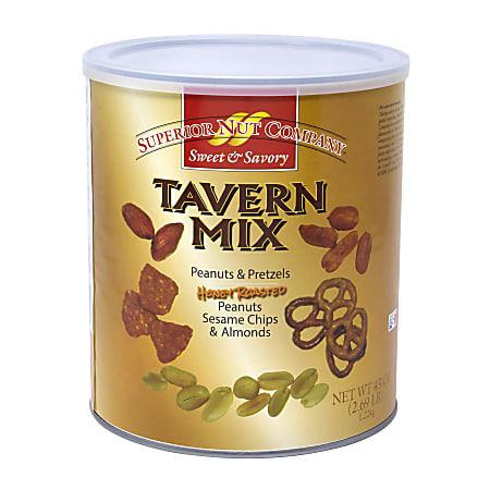 Superior Nut Sweet & Savory Honey Roasted Tavern Mix, 43 oz