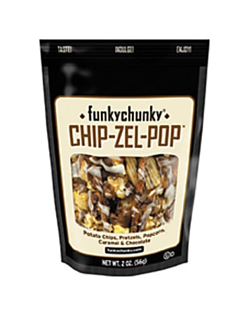 FunkyChunky Chip-Zel-Pop, 2 Oz, Pack Of 6