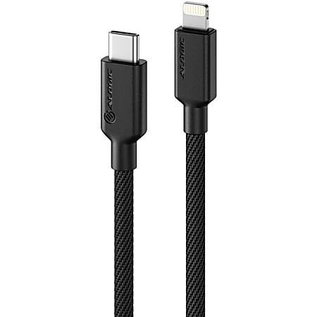 ALOGIC Elements Pro - Lightning cable - 24 pin USB-C male to Lightning male - 6.6 ft - black