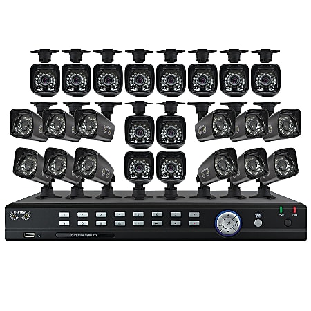 Night Owl B-F93224-700 32-Channel Video Security System With 24 Bullet Cameras