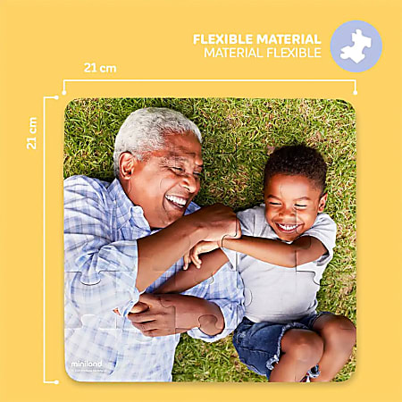 Miniland Grandparents Puzzles Set Of 4 - Office Depot