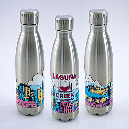 Full Color Saratoga Voyager Stainless Bottle 17oz
