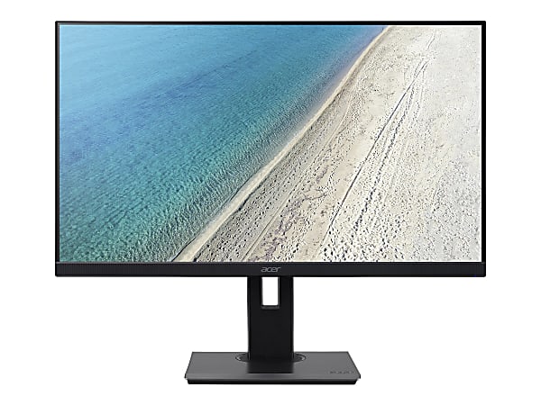 Acer B247W - LCD monitor - 24" - 1920 x 1200 WUXGA @ 75 Hz - IPS - 300 cd/m² - 1000:1 - 4 ms - HDMI, VGA, DisplayPort - speakers - black