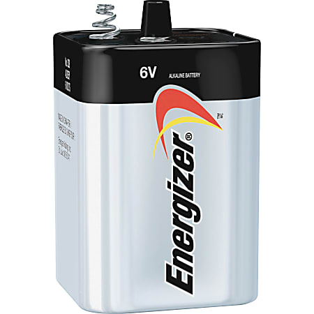Energizer Max 6-Volt Alkaline Lantern Battery - For Multipurpose - 6V - 6 V DC - Alkaline - 6 / Carton