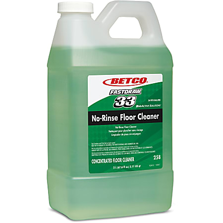 Betco® BioActive Solutions™ No Rinse Floor Cleaner, 67.6