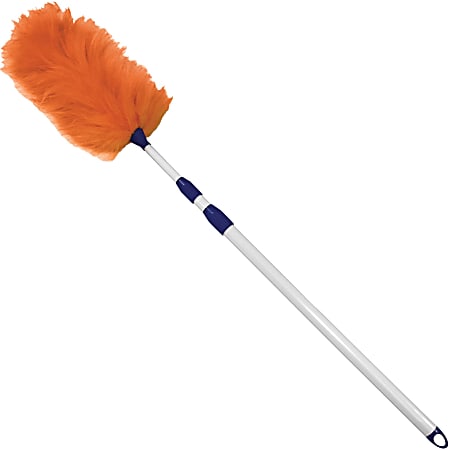 Impact® Adjustable Lambswool Duster, 60", White/Assorted
