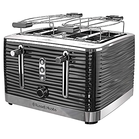 Russell Hobbs Retro 4-Slice Toaster, 9&quot;H x 9&quot;W