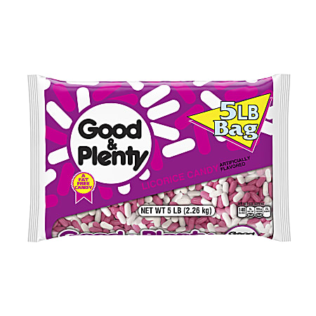 Good & Plenty Licorice, 5-Lb Bag