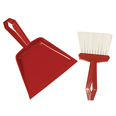 S.M. Arnold Dust Pan And Whisk Broom Set, Pack Of 6