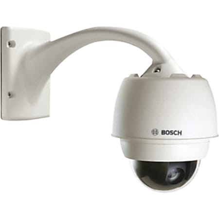 Bosch AutoDome VG5-7028-C2PT4 Indoor/Outdoor Network Camera - Color, Monochrome - 1 Pack - Dome - White - H.264, MJPEG - 3.50 mm Zoom Lens - 28x Optical - EXview HAD CCD - Fast Ethernet - Wall Mount, Corner Mount, Ceiling Mount