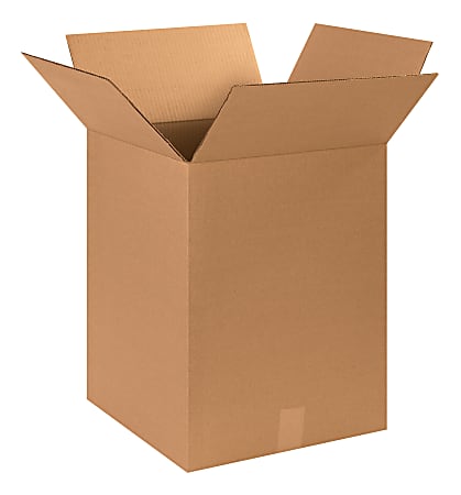 Office Depot® Brand Corrugated Cartons, 15" x 15" x 20", Kraft, Pack Of 25