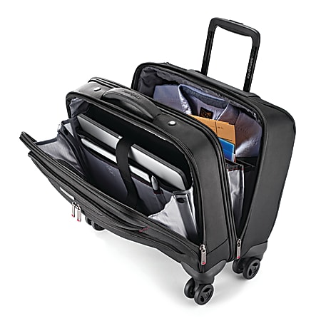 Samsonite Xenon Mobile Office Spinner Rolling Case 16 14 H x 13