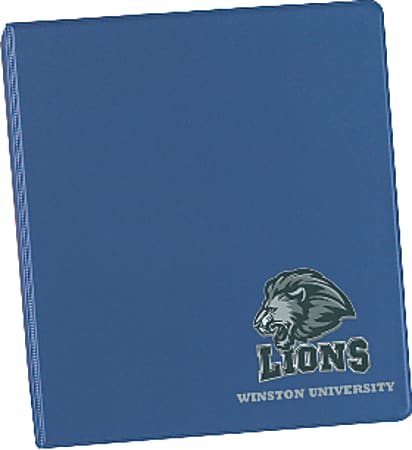Custom Vinyl Binders, 1 1/2", 1 Color