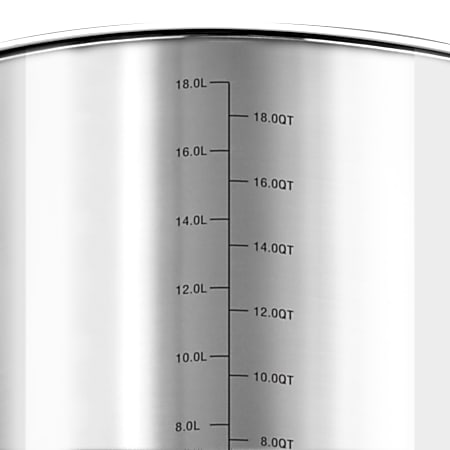 Bergner - Essentials - Stainless Steel Stock Pot with Vented