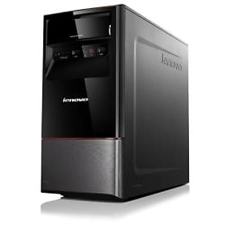Lenovo Essential H405 77231NU Desktop Computer Athlon II X2 260 3.2GHz - Tower - Glossy Black