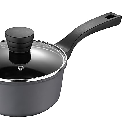 Bergner Retro by Bergner - 10 Pc Non Stick Cast Aluminum Pots and Pans  Cookware Set
