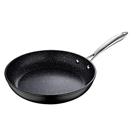 Masterpro Aluminum Non-Stick Fry Pan, 11", Black