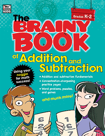 Thinking Kids™ Brainy Book of Addition and Subtraction, Grades K-2