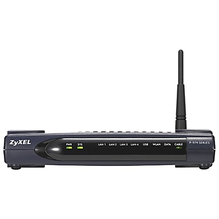 Zyxel - Prestige 974HW Wireless Cable Modem Router