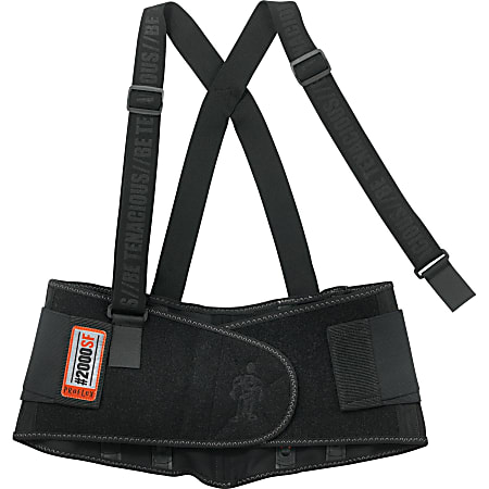 Ergodyne ProFlex® 2000SF Back Support, High Performance, M, Black