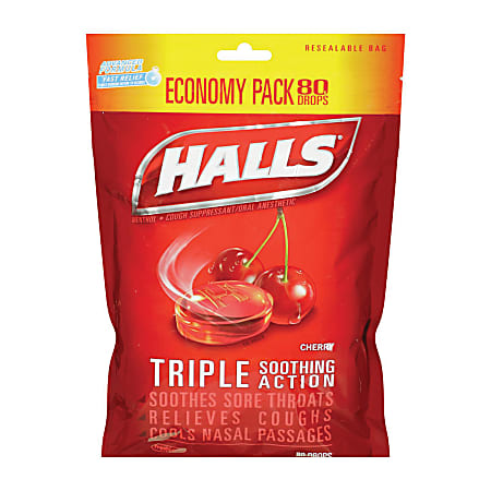 Halls® Cough Drops, Cherry