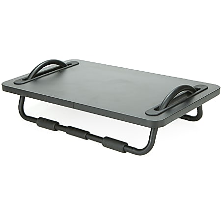 Mind Reader Tilting Ergonomic Footrest, 8"H x 16"W x 8 1/2"D, Black, FTILT-BLK