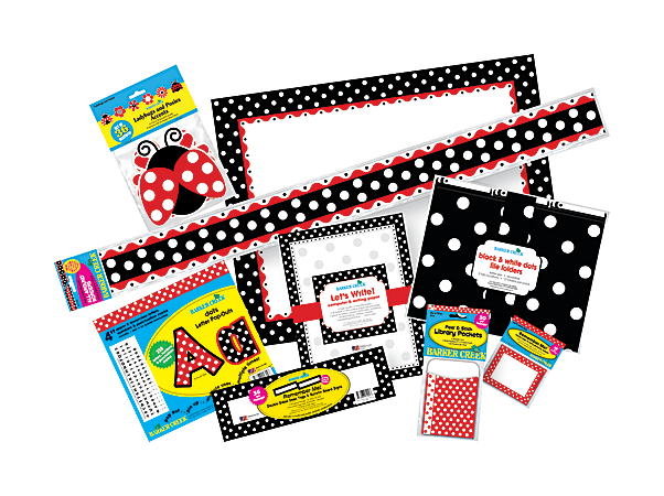 Barker Creek® Classroom Decor Set, Just Dotty