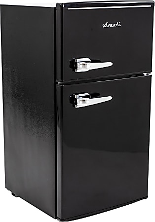 Avanti Retro Compact Refrigerator 2 Door 3 Cu Ft 34 12 H x 19 12 W x 21 ...