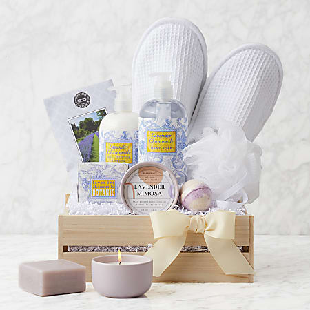 Givens Ultimate Lavender Spa Gift Basket - Office Depot