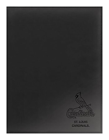 Markings by C.R. Gibson® Leatherette Padfolio, 9 1/4" x 12 3/8", St. Louis Cardinals