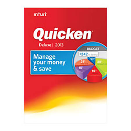 Quicken® Deluxe 2013, Traditional Disc