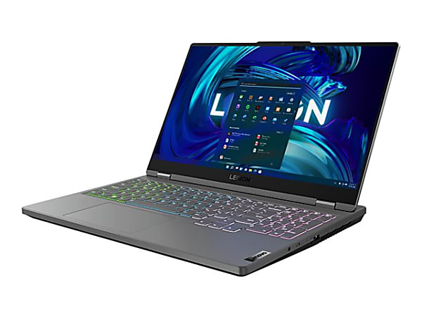 Lenovo® Legion 5 Gaming Laptop, 15.6" Screen, Intel® Core™ i7, 16GB Memory, 2TB Solid State Drive, Storm Gray, Windows® 11 Pro