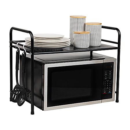 Microwave Oven Rack, Kitchen Counter Top Shelf Organizer