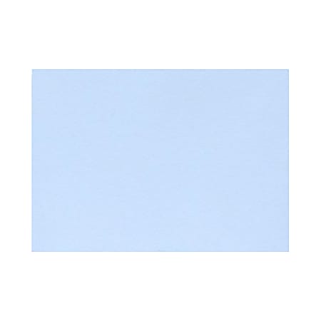 LUX Flat Cards, A9, 5 1/2" x 8 1/2", Baby Blue, Pack Of 500