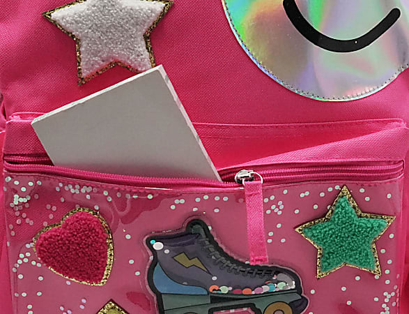 Office Depot School Backpack And Lunch Box Set Pink Roller Skate Office Depot