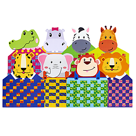 Roylco African Animal Weaving Mats, 24 Projects