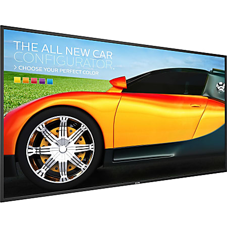 Philips Q-Line 50BDL3050Q Digital Signage Display - 49.5" LCD - 2 GB - 3840 x 2160 - LED - 350 Nit - 2160p - HDMI - USB - DVI - SerialEthernet - Black