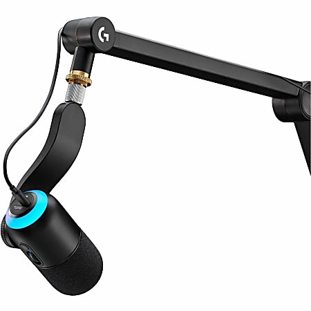 Logitech G Compass Desktop Boom Arm 2.43 lb Load Capacity Aluminum