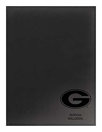 Markings by C.R. Gibson® Leatherette Padfolio, 9 1/4" x 12 3/8", Georgia Bulldogs