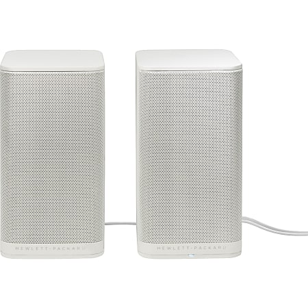HP S5000 2.0 Speaker System - 4 W RMS - White