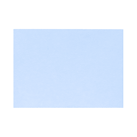 LUX Flat Cards, A2, 4 1/4" x 5 1/2", Baby Blue, Pack Of 500
