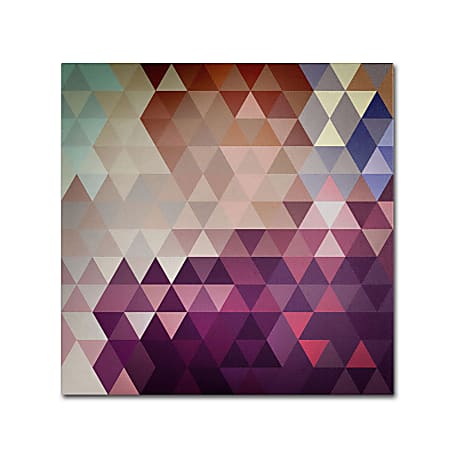 Trademark Global Trivector Gallery-Wrapped Canvas Print By Christian Jackson, 35"H x 35"W