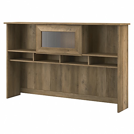 Bush Furniture Cabot 60"W Hutch, Reclaimed Pine, Standard Delivery