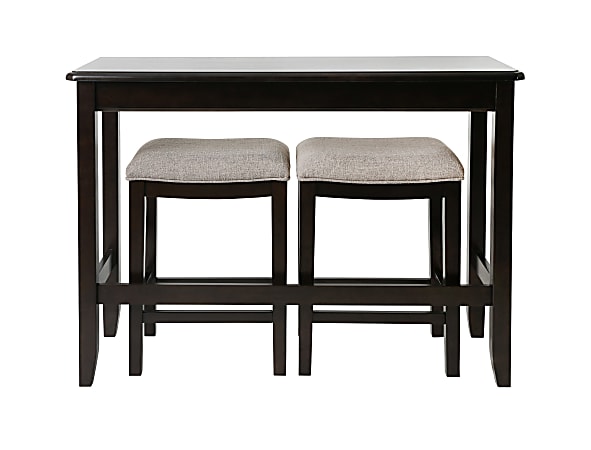New Ridge Home Bar TableStools Espresso - Office Depot